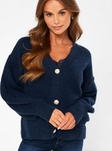 Load image into Gallery viewer, Alex Navy Cardigan
