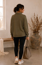 Load image into Gallery viewer, Nora Sweatshirt in Olive Green