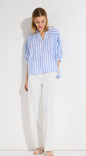 Load image into Gallery viewer, More & More Blue Stripe Blouse