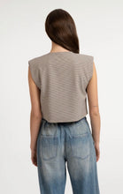 Load image into Gallery viewer, Yaya Checked Gilet with Shoulder Pads