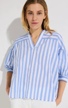 Load image into Gallery viewer, More & More Blue Stripe Blouse