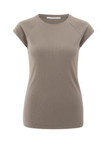 Load image into Gallery viewer, Yasmine Tee Greyish Brown