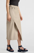 Load image into Gallery viewer, Yasmine Woven Melange midi skirt