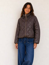 Load image into Gallery viewer, Winnie Brown Quilted Jacket
