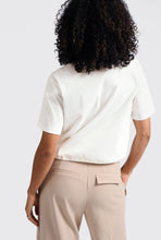 Load image into Gallery viewer, Yasmine Off White Jersey Top