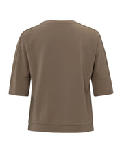 Load image into Gallery viewer, Yasmine Carribo Brown Tee