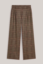 Load image into Gallery viewer, Summum Check Wide Leg Trousers
