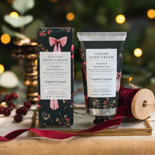 Load image into Gallery viewer, Frosted Snowberries Luxury Hand Cream (Bows & Berries)