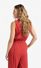 Load image into Gallery viewer, Yasmine Sleeveless Scarlet Sage Jumpsuit