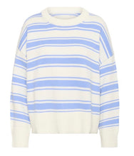 Load image into Gallery viewer, Part Two SerafinePW Pullover Hydrangea Stripes
