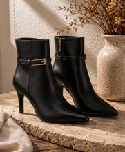 Load image into Gallery viewer, Black Ankle Boots