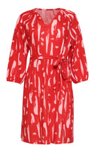 Load image into Gallery viewer, Sadie Red Shift Dress