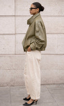 Load image into Gallery viewer, Annie Soft Moss PU Jacket