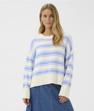 Load image into Gallery viewer, Part Two SerafinePW Pullover Hydrangea Stripes