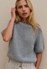 Load image into Gallery viewer, YaYa Chunky Knit Sweater Iron Grey