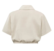 Load image into Gallery viewer, Yasmine Zip Bomber Sand