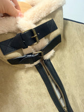 Load image into Gallery viewer, Nina Shearling Aviator Jacket