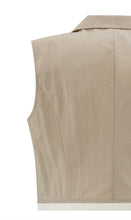 Load image into Gallery viewer, Yasmine Sleevless Cotton Jacket