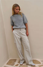 Load image into Gallery viewer, YaYa Chunky Knit Sweater Iron Grey