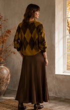 Load image into Gallery viewer, Mary Chocolate Silky Skirt
