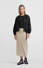 Load image into Gallery viewer, Yasmine Woven Melange midi skirt