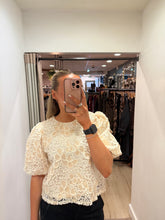 Load image into Gallery viewer, Quinn Ivory Sparkle Top