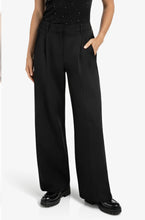 Load image into Gallery viewer, Yasmine Wide Leg Trs Black