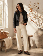 Load image into Gallery viewer, Feria Black Faux Leather Jacket