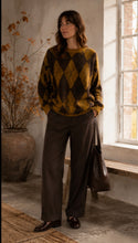 Load image into Gallery viewer, Mary Luxe Argyle Jumper