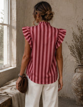 Load image into Gallery viewer, Willow Stripe Shirt Berry/Pink