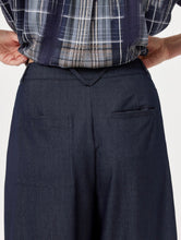 Load image into Gallery viewer, Feria Navy Wide Leg Trouser