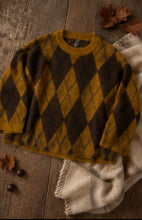Load image into Gallery viewer, Mary Luxe Argyle Jumper