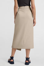 Load image into Gallery viewer, Yasmine Woven Melange midi skirt