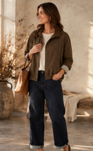 Load image into Gallery viewer, Willow Crop Trench in Chocolate