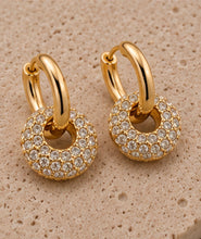 Load image into Gallery viewer, Celine convertible Hoop earrings