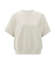 Load image into Gallery viewer, Yasmine Chalk Ribbed Top