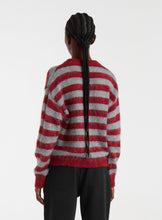 Load image into Gallery viewer, Clara Stripe Knit Burnt Orange
