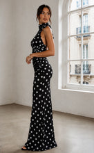 Load image into Gallery viewer, Brooke Black Polka Dress *NEW