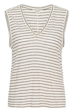 Load image into Gallery viewer, Part Two BrianiePW Top Navy Stripe *NEW