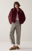 Load image into Gallery viewer, Summum Burgundy Faux Fur