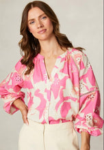 Load image into Gallery viewer, Fee G Daisy Raglan Blouse