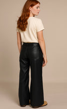 Load image into Gallery viewer, Tara Faux Leather Full Length Trouser