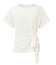 Load image into Gallery viewer, YASMINE ROUND NECK KNOT TOP
