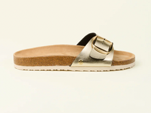 Load image into Gallery viewer, Brakeburn Gold Strap Sandal
