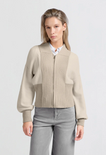 Load image into Gallery viewer, Yasmine Knitted Bomber Jacket