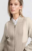 Load image into Gallery viewer, Yasmine Knitted Bomber Jacket