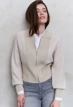 Load image into Gallery viewer, Yasmine Knitted Bomber Jacket