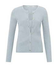 Load image into Gallery viewer, Yasmine Faux Layered Ribbed Cardi