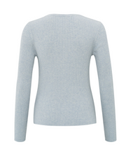 Load image into Gallery viewer, Yasmine Faux Layered Ribbed Cardi