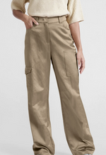 Load image into Gallery viewer, Yasmine Satin Wide Leg Trouser